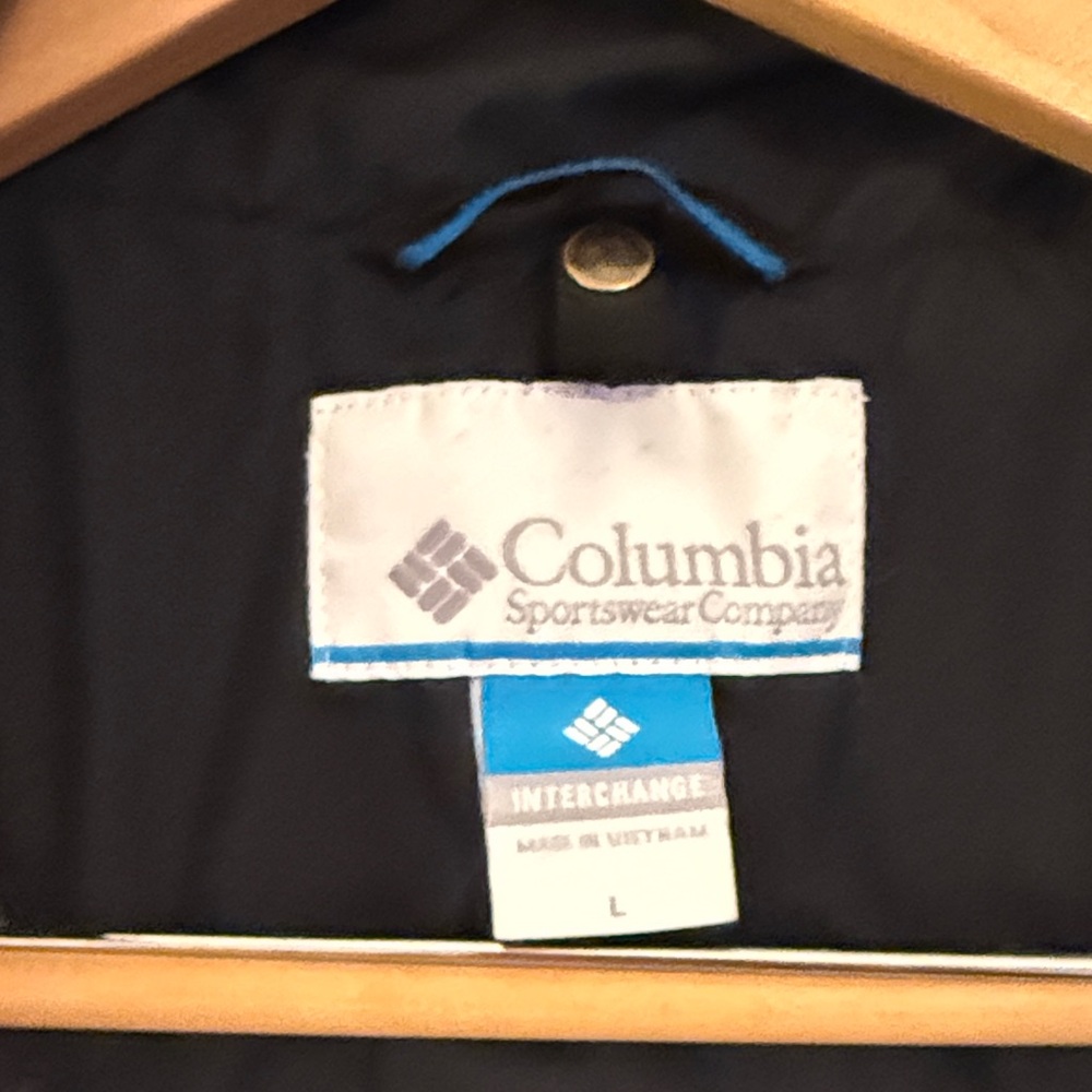 Columbia Interchange Men's Performance Jacket in Black and Gray - Picture 5 of 7